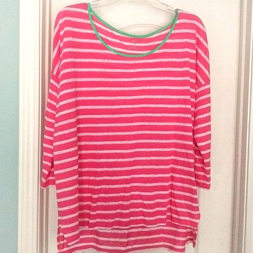 Talbot's Linen Top XL